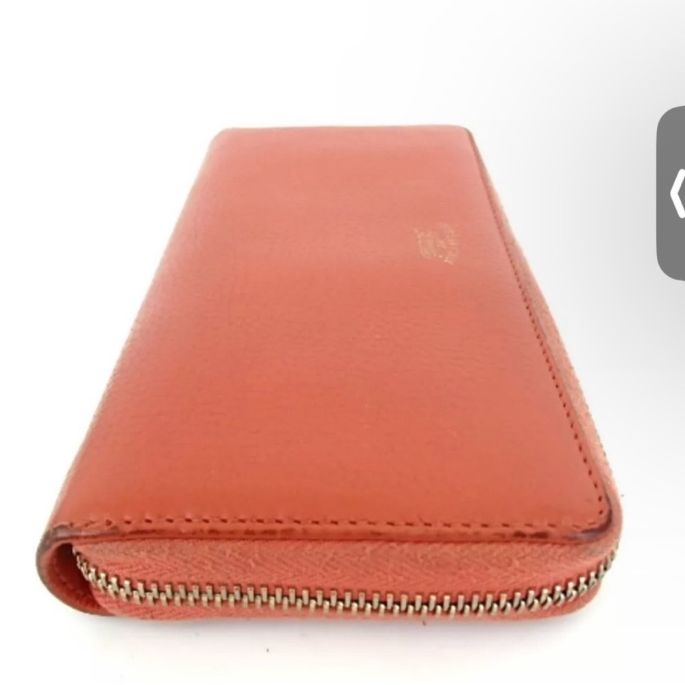 EUC Gucci Tassel pebbled Leather Red Wallet❌PLEASE LOOK AT ALL PICS❌❌ - Picture 4 of 14